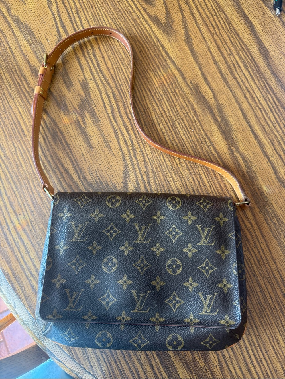 Vintage Louis Vuitton Monogram Musette Tango (discontinued in 2004)